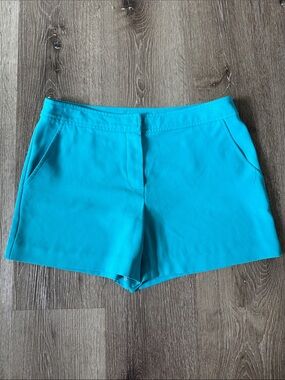 Trina Turk bright blue shorts, size 4